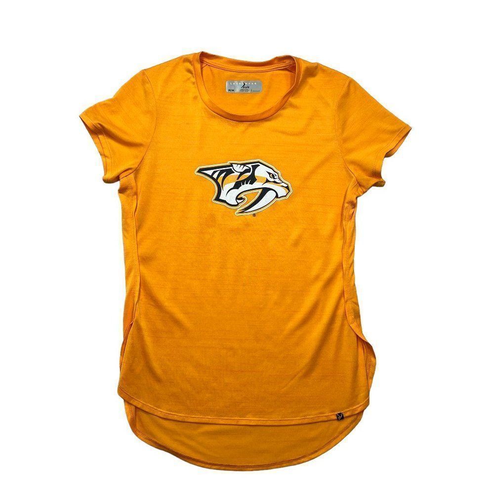 Level Wear Shirt Women's Size Medium Nashville Predators Ice Hockey T-Shirt